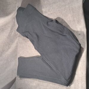 Torrid Classic Plain Black Full Length Tapered Leggings VG 0 L